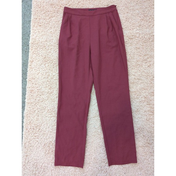 Lulus Purple Mauve Professional Office Slack Trouser Pants Size M - Picture 1 of 6